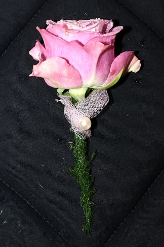 Corsage for the groom