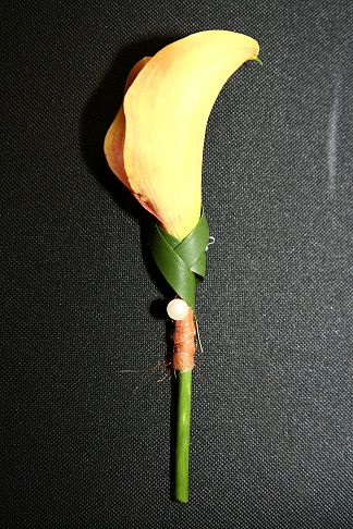 Corsage for the groom