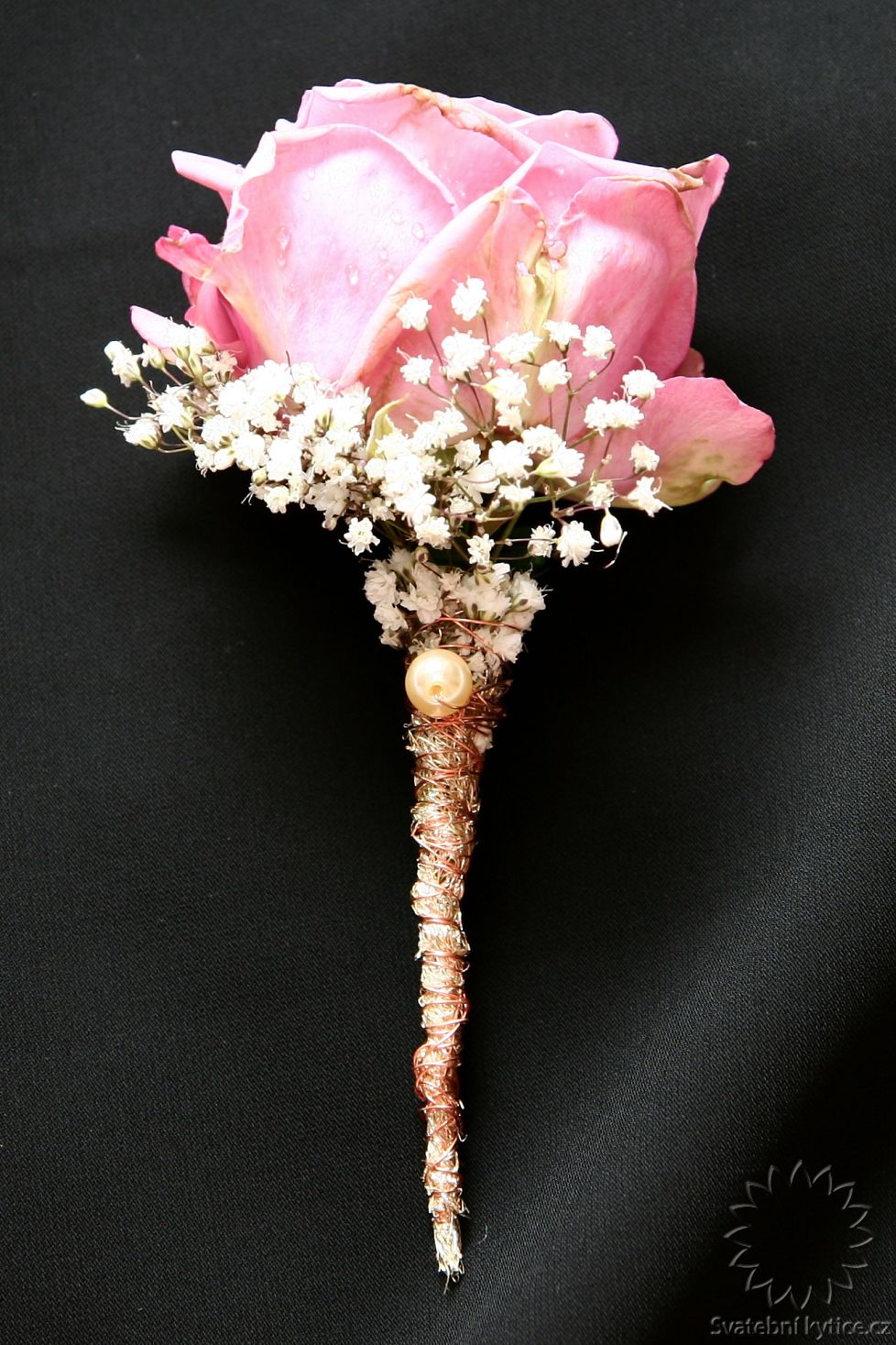 Corsage for the groom